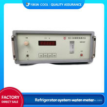 Refrigerator system water meter
